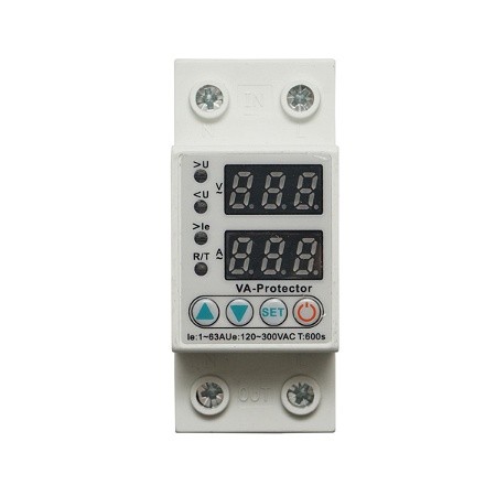 Releu digital 40A pentru monitorizare si protectie subtensiune, supratensiune 220V, LDVP1-40A - imagine 6